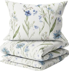 Lenjerie de pat din bumbac Renforce BLUVERIS alb Dimensiune lenjerie de pat: 2 buc 70 x 90 cm | 200 x 220 cm