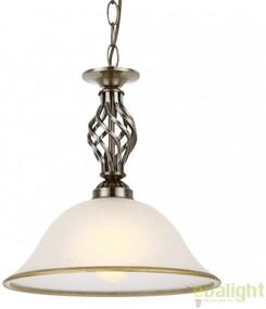 Lustra, Pendul clasic diam.30cm, finisaj brass antique, Odin 60208H GL
