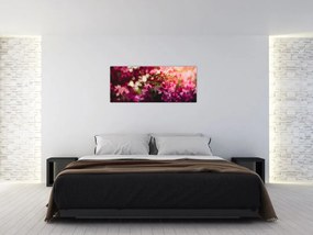 Tablou cu florile tufișului înflorit (120x50 cm)