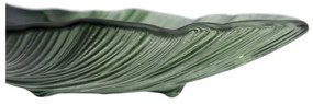 Tavă decorativă din sticlă 16x17 cm Gingko – Ixia