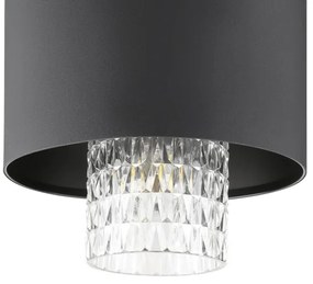 Lustră pe cablu Eglo 39978 SAPUARA 3xE27/40W/230V negru