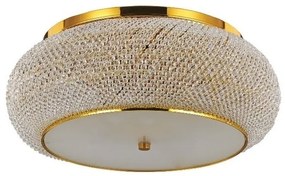Plafonier modern diametru 55cm, Pasha PL10 Oro 100791