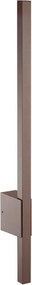 BRILAGI - Aplica de exterior LED VELORA LED/9W/230V 60 cm IP44 maro