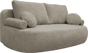 Canapea extensibilă, gri-bej Taupe, ARAGON