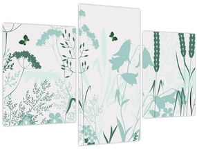 Tablou - Vector pajiște (90x60 cm)