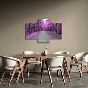Tablou - drum prin parc (90x60 cm)