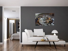 Tablou cu brățara din picături de apă (90x60 cm)