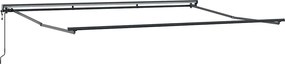 vidaXL Cadru de copertină Ajustabil Antracit 4,5 × 3 m Oțel