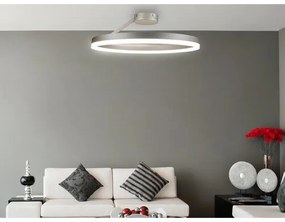 Lustră LED dimabilă aplicată LED/40W/230V 3000-6500K crom + telecomandă
