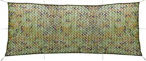 vidaXL Plasă de camuflaj cu geantă de depozitare, verde, 1,5x5 m