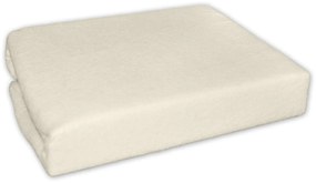 Baby Nellys Rezistent la apă cearceaf terry la cărucior 75 x 35- ecru 75x35