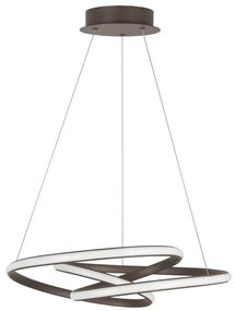 Lustra LED suspendata design modern MENTON cafenie NVL-9147113