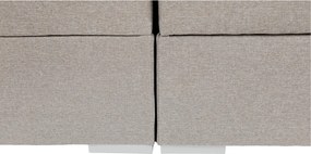 Pat tip BOXSPRING 180x200, taupe gri-maro, FERATA TV KOMFORT