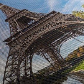 Tablou - Turnul Eiffel colorat (90x60 cm)
