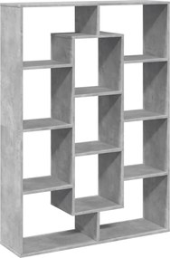 vidaXL Bibliotecă, gri beton, 102x29x143 cm, lemn prelucrat