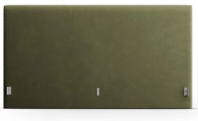 Tăblie de pat verde tapițată 150,5x100 cm Remo – Micadoni