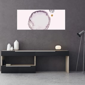 Tablou - Minimalism violet N⁰4 (120x50 cm)