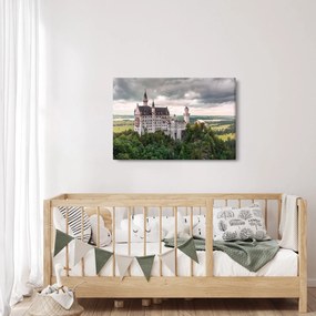 Tablou - Castelul pe stânci (90x60 cm)