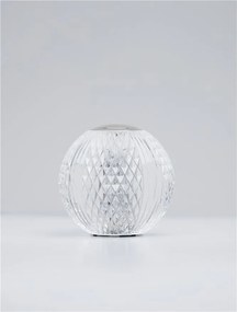 Lampa de masa LED design decorativ BRILLANTE crom