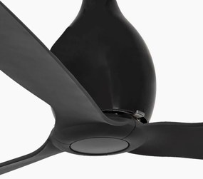 Ventilator cu telecomanda MINI ETERFAN M negru mat