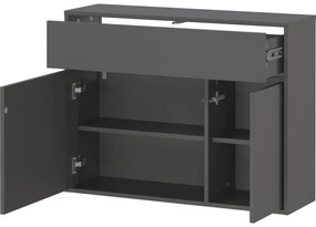 Pantofar gri antracit suspendat/cu sertare Ameca 2.0 – Germania