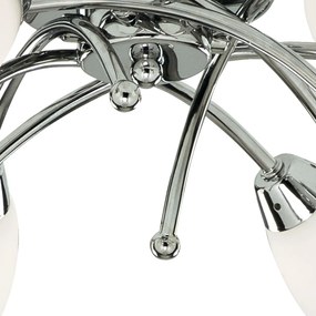 Lustra clasica aplicata Opera 6L crom 8186-6CC SRT