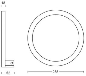 Aplică LED RGB Hue SANA LED/20W/230V Philips 40901/30/P9