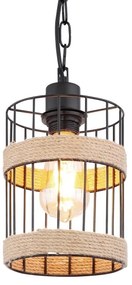 Lustră pe lanț Globo 15673H HALIA 1xE27/60W/230V