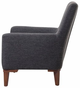 Set Canapea Extensibilă si Fotoliu Liones Tepsili, Antracit