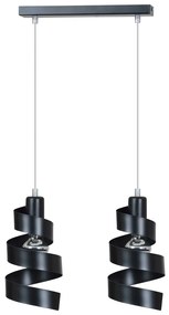 Suspensie Saga 2 Black 352/2 Emibig Lighting, Modern, E27, Polonia