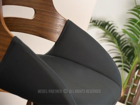 Scaun Theo H (nuc închis + negru). 1110750