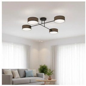 Lustră aplicată MAGA 4 x E14/10W/230V, maro