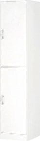HOMCOM Bibliotecă Înaltă 180 cm, Raft Modern cu 5 Niveluri Reglabile, Mobilier Independent pentru Living, Dormitor, Birou, Alb | Aosom Romania