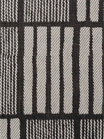 Covor pentru exterior și interior negru/crem 120x170 cm Haringey Allington – Ted Baker