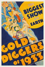 Ilustrație Gold Diggers of 1933, 3602 Theatre Retro movie