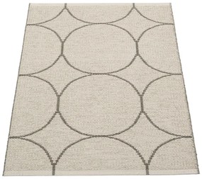 Covor pentru exterior și interior gri închis 70x100 cm Boo Charcoal Linen – Pappelina