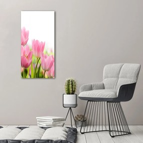 Tablou canvas Lalele roz