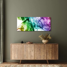 Tablou - fum colorat (120x50 cm)