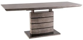Masa de bucaterie Taylor 140 x 80 cm, gri