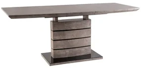 Masa de bucaterie Taylor 140 x 80 cm, gri