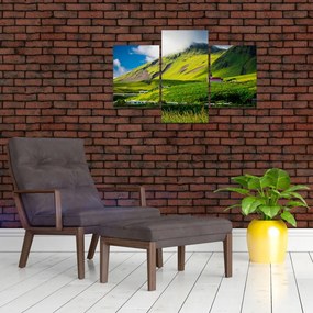 Tablou cu peisaj montan (90x60 cm)