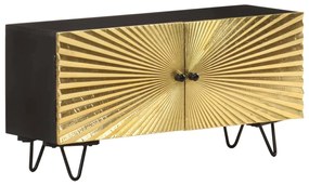 vidaXL Comodă TV, 90x30x45 cm, lemn masiv de mango