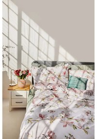 Lenjerie de pat din bumbac pentru pat dublu Bonami Selection Blush, 200 x 220 cm