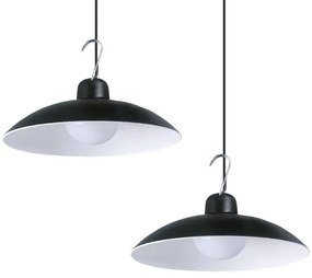 SET 2x LED lampă solară suspendată LED/6W/3,7V 2000 mAh IP44 + DO