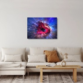 Tablou pe sticlă - Energia universului (70x50 cm)