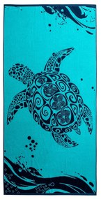 Prosop de plajă DecoKing Turtle , 90 x 180 cm
