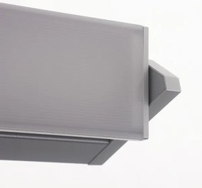 LED Lampă design minimalist LED/10W/230V argintiu