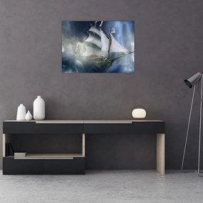 Tablou - Corabia fantomelor (70x50 cm)