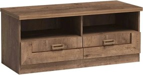 Comoda TV TEDY TYP T11, stejar lefkas, PAL melaminat, 118x50x50 cm