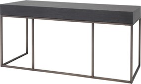 Birou design elegant LUX Larsen, gri carbune 114215 HZ